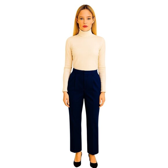 Fenn Wright Manson Pants Slacks Navy Trousers WOMEN'S WOMAN'S SIZE 2 - Picture 1 of 13